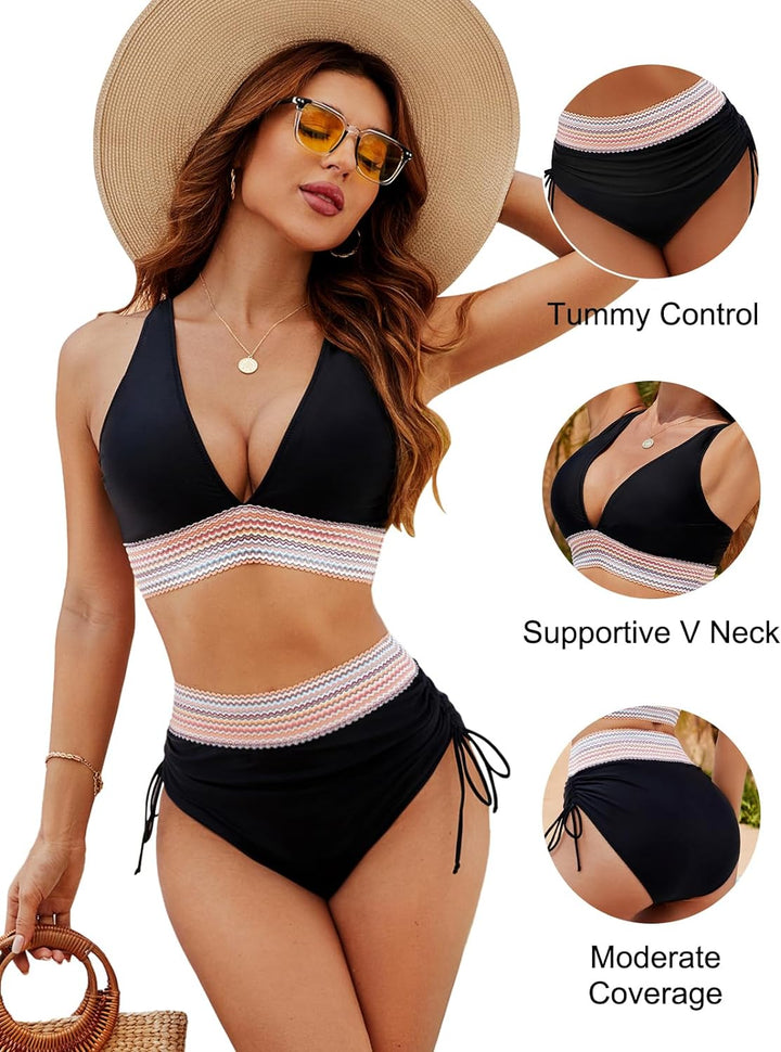 Women's Bikini Set with Tummy Control Swimwear Sale