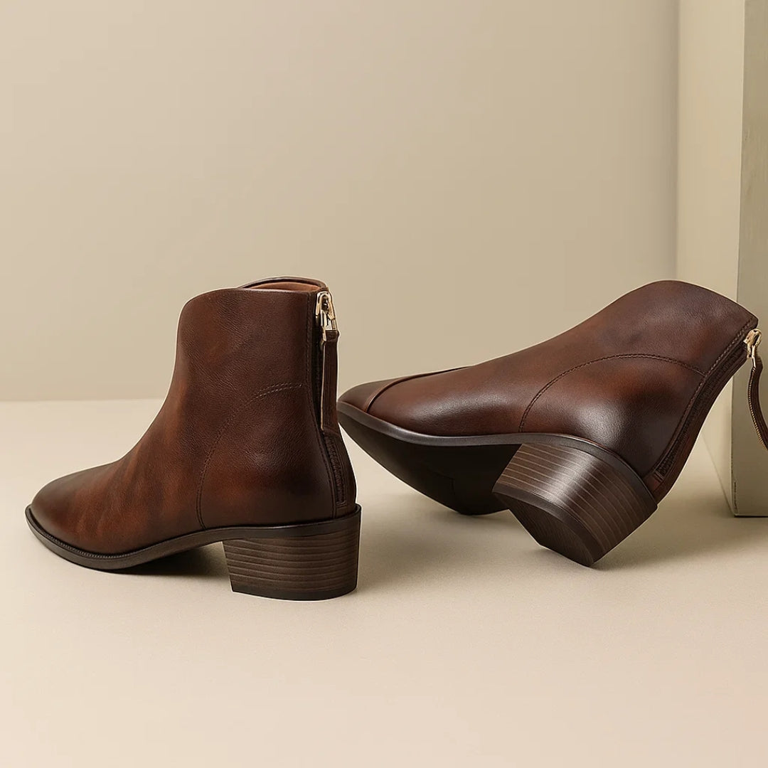 Rebecca | Women's Leather Ankle Boots