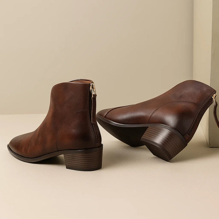 Rebecca | Women's Leather Ankle Boots