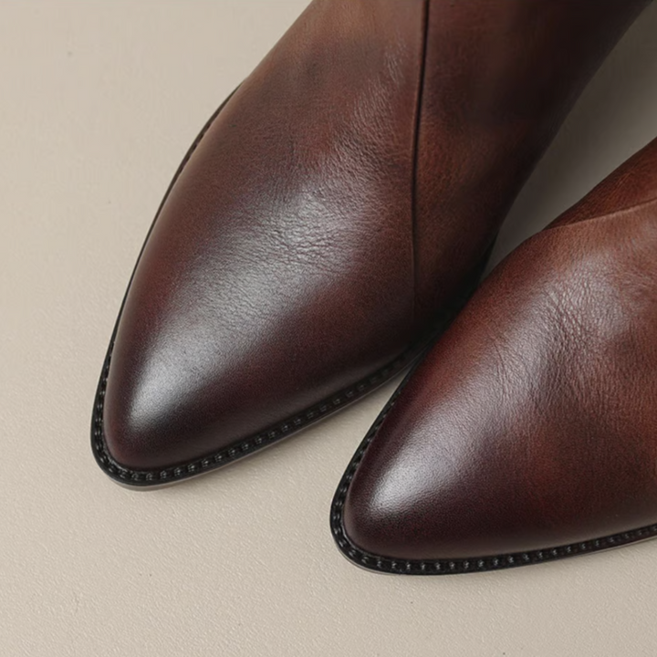 Rebecca | Women's Leather Ankle Boots