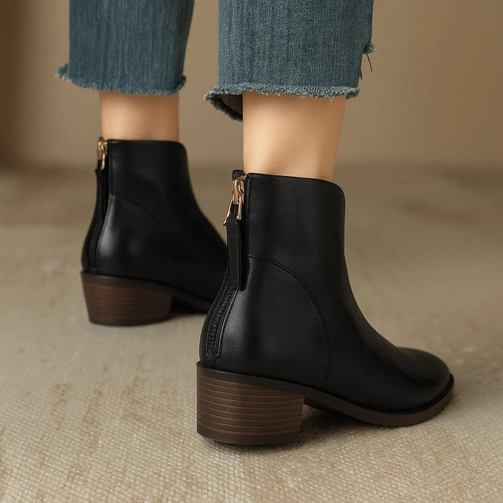Rebecca | Women's Leather Ankle Boots