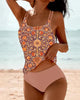 Bernice | Women's Printed Tankini Swimsuit Swimwear: Clearance Collect
