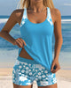 Melanie | Women's Two-Piece Swimsuit with Floral Pattern