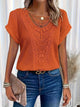 Rosa | Women's Round Neck Lace Top