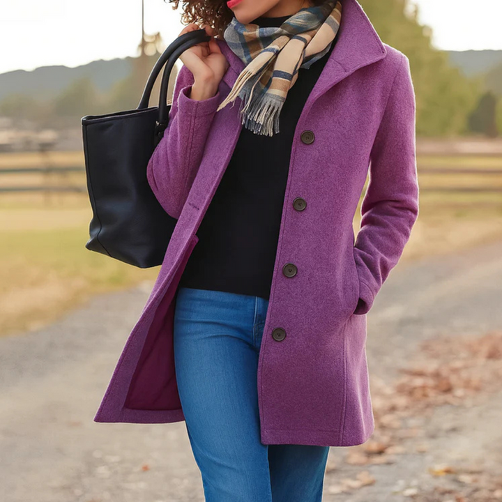 Aubrey | Classic Button-Front Coat