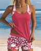 Melanie | Women's Two-Piece Swimsuit with Floral Pattern