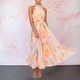 Audrey | Elegant Halter Neckline Maxi Dress
