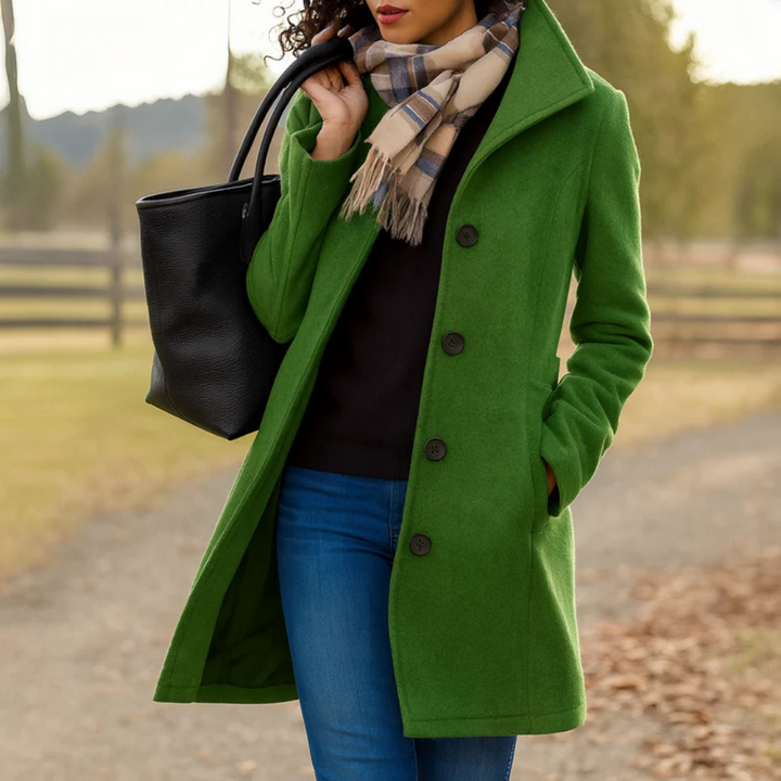 Aubrey | Classic Button-Front Coat