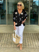 Sherry | Women's Floral Blouse
