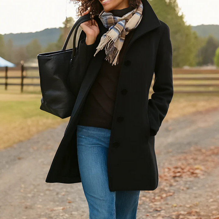 Aubrey | Classic Button-Front Coat