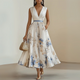 Maureen | Flowy Sleeveless Summer Maxi Dress