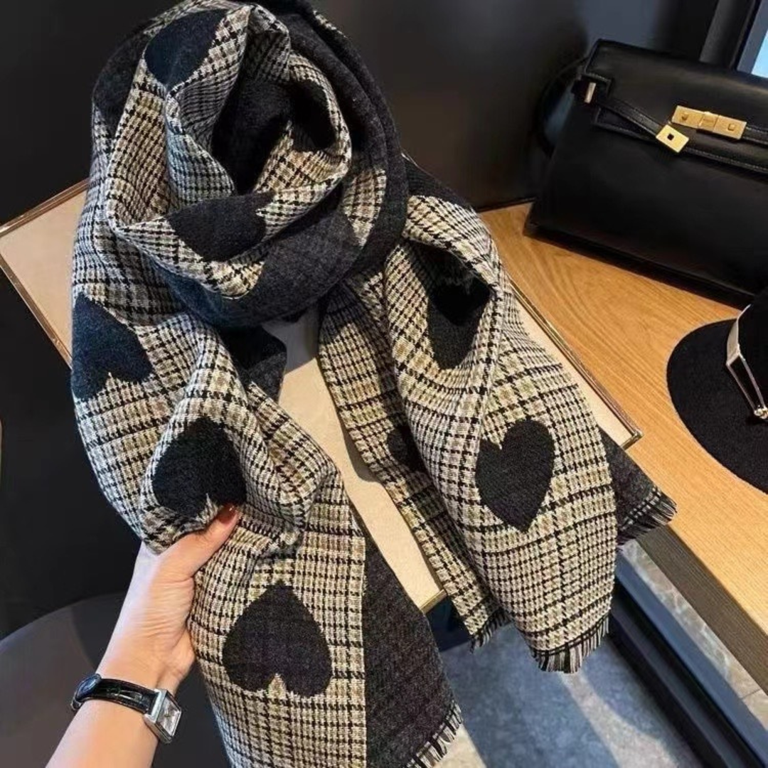 ZOLANI | Plaid Tassel Scarf