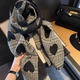 ZOLANI | Plaid Tassel Scarf