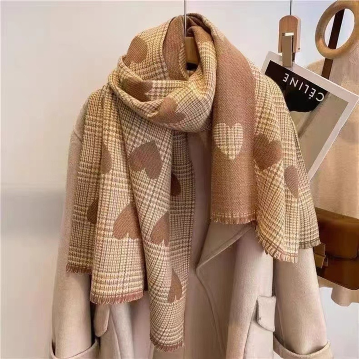 ZOLANI | Plaid Tassel Scarf