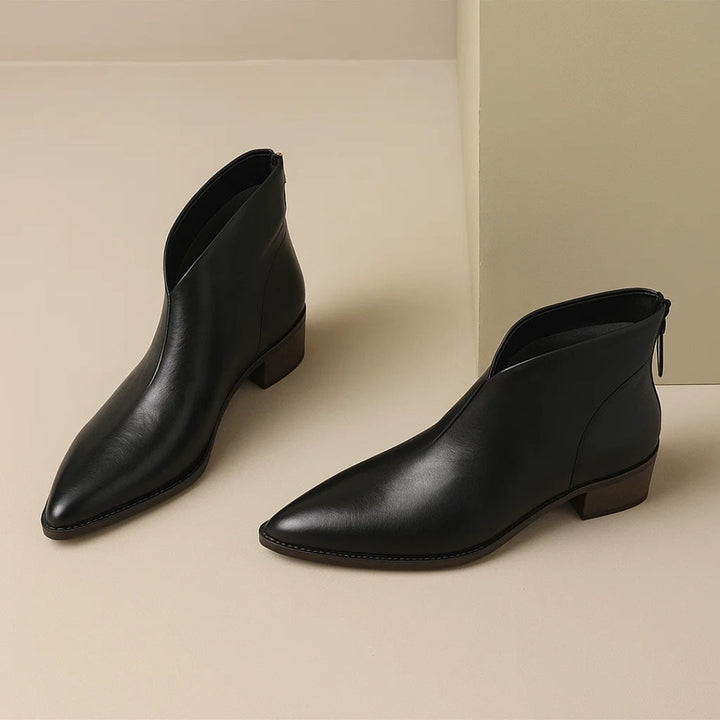 Rebecca | Women's Leather Ankle Boots