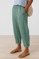 Wanda | Women's Straight-Leg Pants with Side Pockets