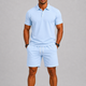 Men's Summer Sports Set in Polo and Shorts