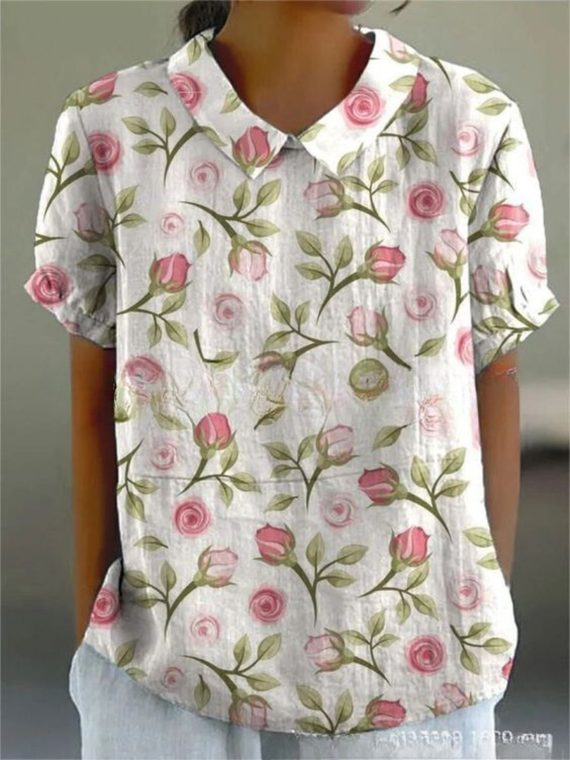 Nancy | Women's Floral Blouse