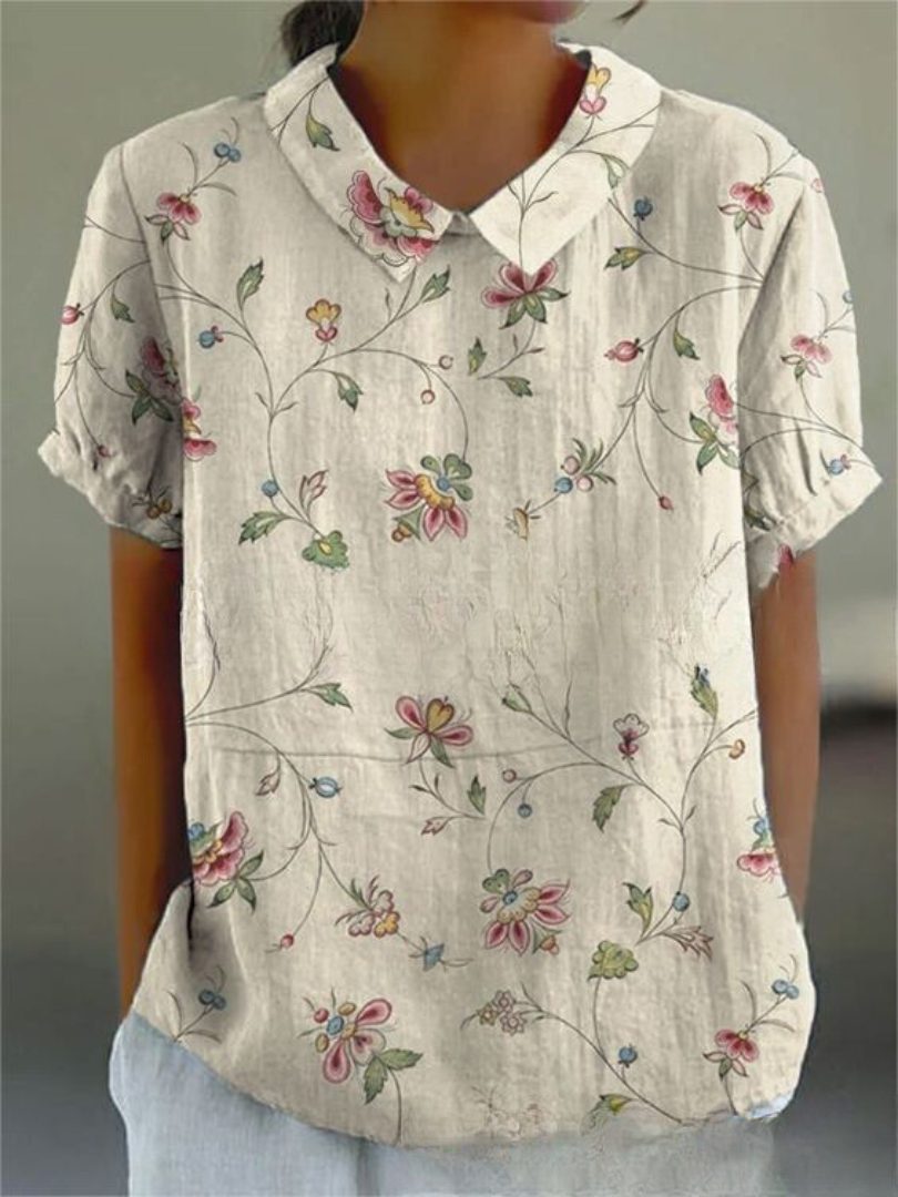 Nancy | Women's Floral Blouse