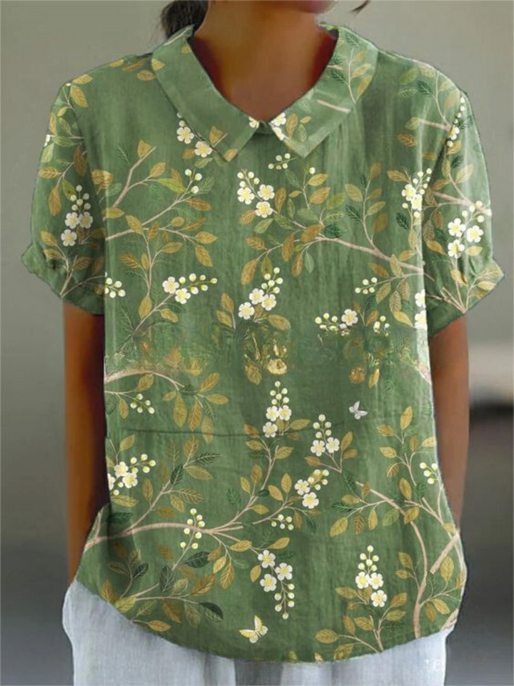 Nancy | Women's Floral Blouse