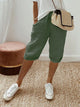Women's BREATHABLE COTTON-LINEN COMFORT SHORTS
