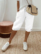 Women's BREATHABLE COTTON-LINEN COMFORT SHORTS