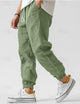 Men's Linen Trousers – Relaxed Casual Summer Pants with Side Pockets