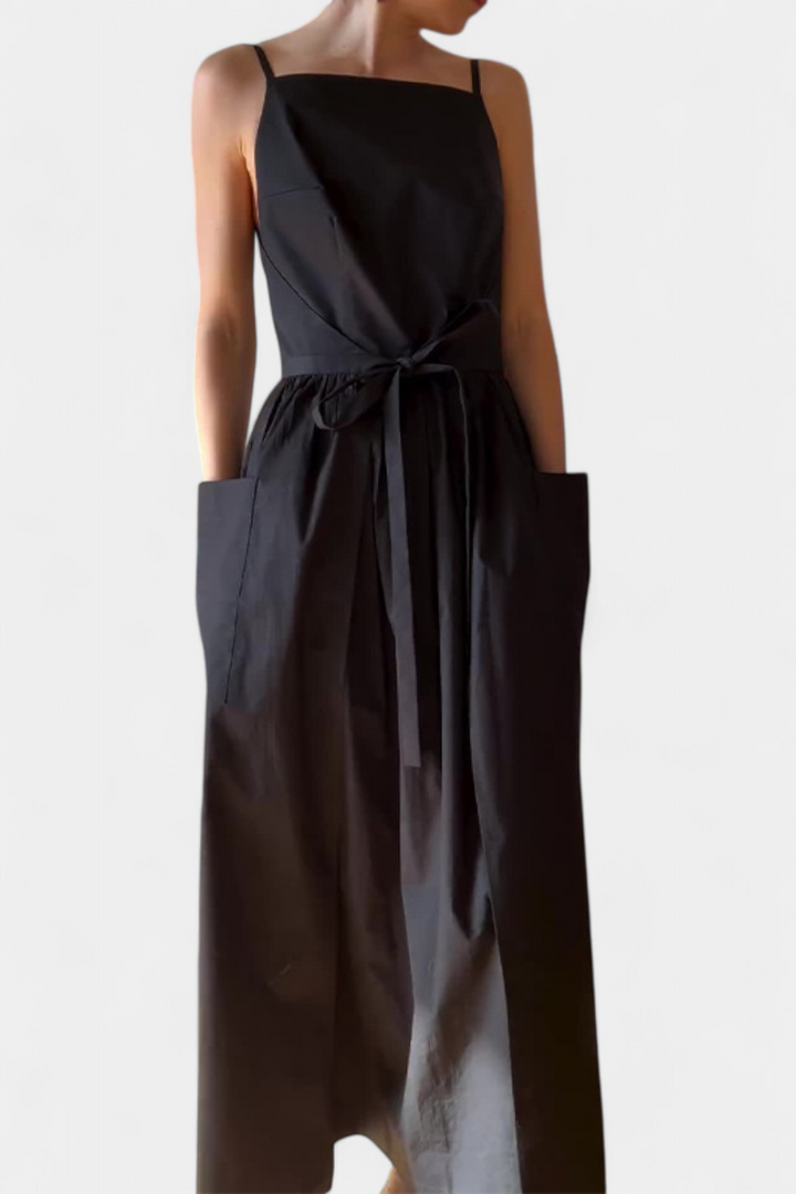 Women's Strapless Side-Lace-Up Long Dress