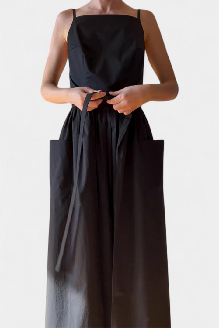 Women's Strapless Side-Lace-Up Long Dress