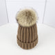 LORETTE | Classic Knit Beanie with Pom