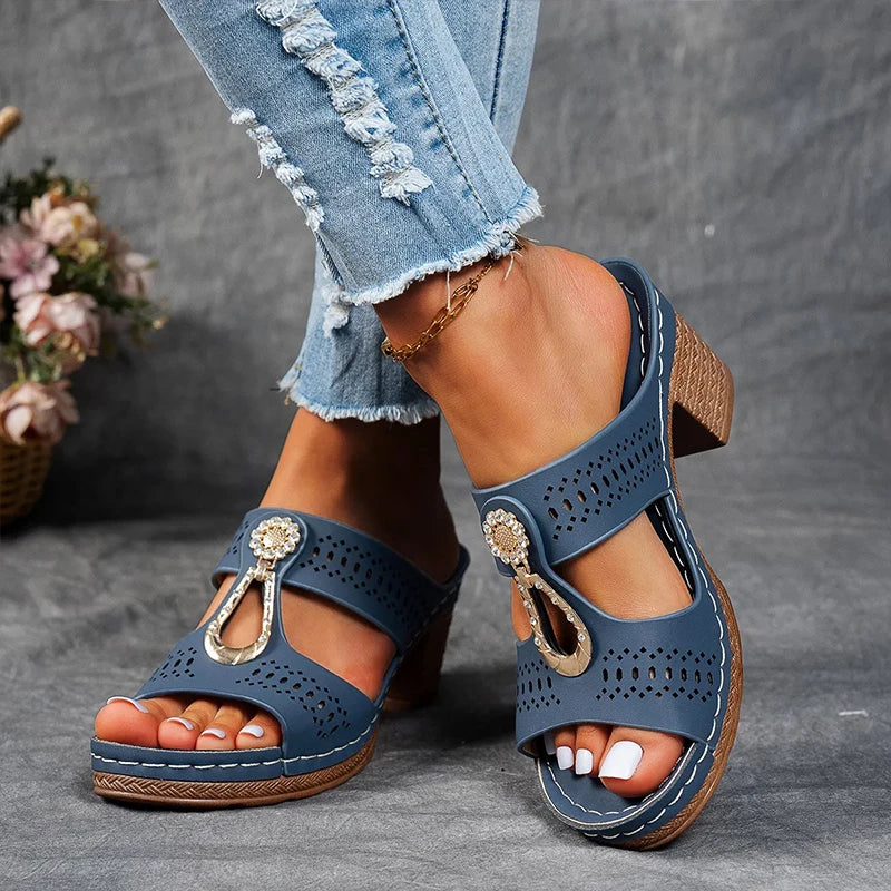Karen | Women's Wedge Sandals