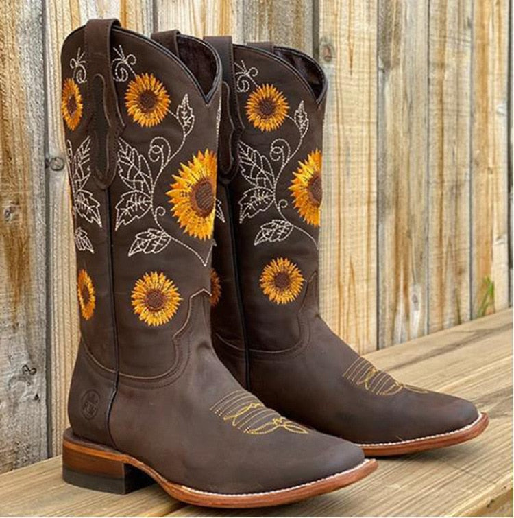Luna | Women's Bohemian Mid-Calf Boots