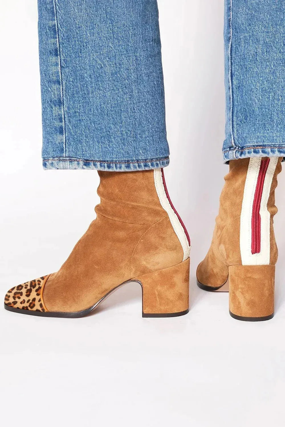 Scarlett | Women's Square Toe Heeled Boots