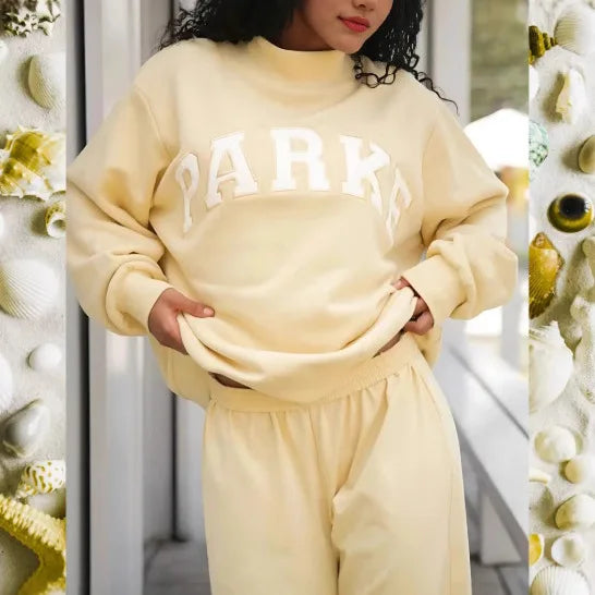 Cora | Women's Gray Printed Sweater