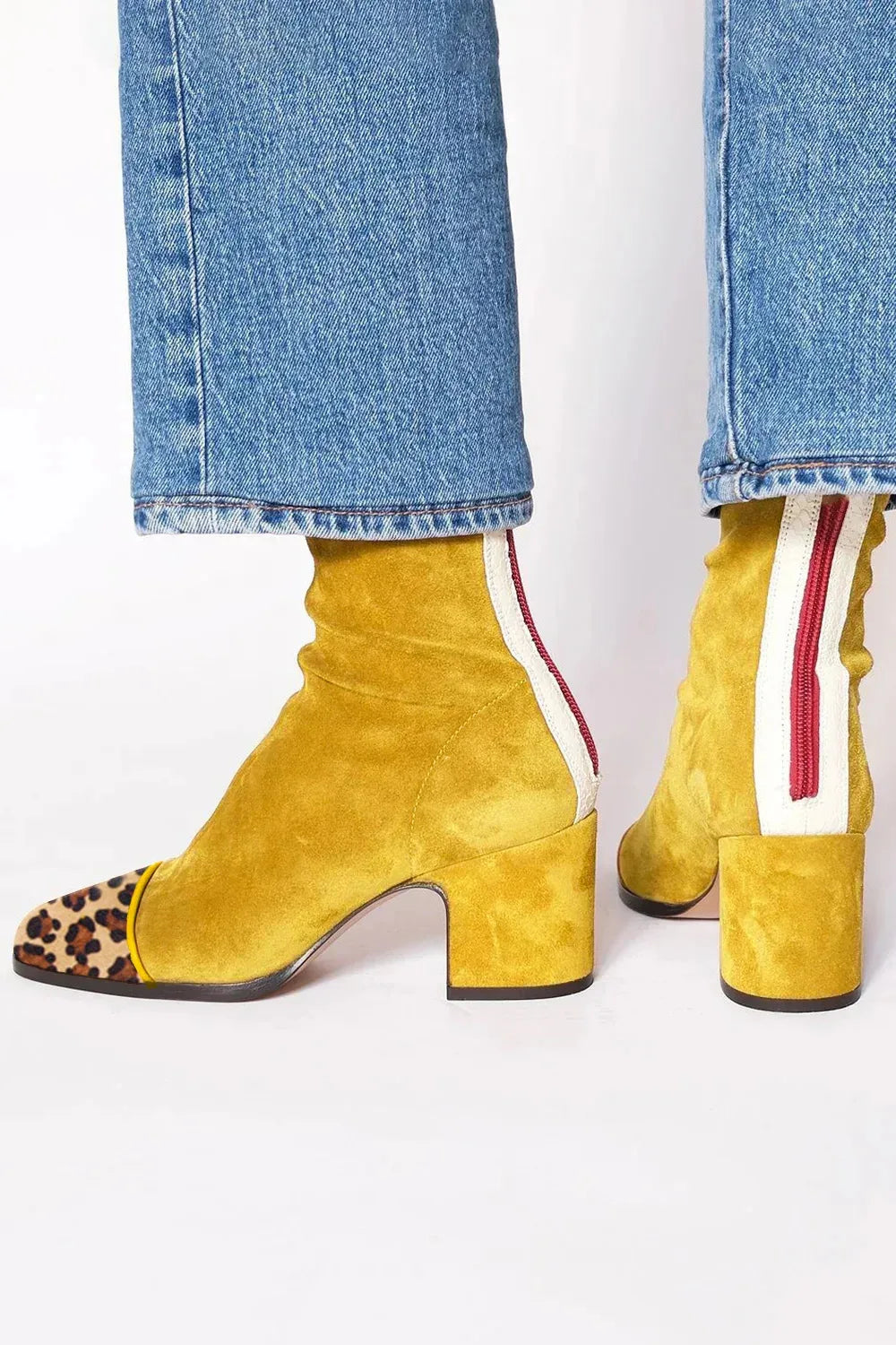 Scarlett | Women's Square Toe Heeled Boots