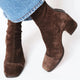 Scarlett | Women's Square Toe Heeled Boots