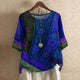 Anya | Women's Retro-Inspired Cotton Blend Blouse