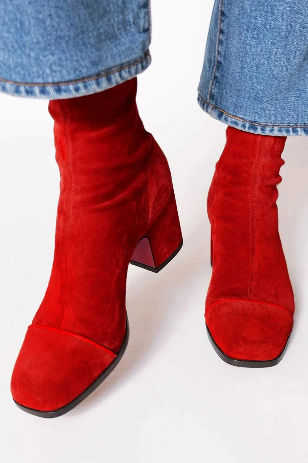 Scarlett | Women's Square Toe Heeled Boots