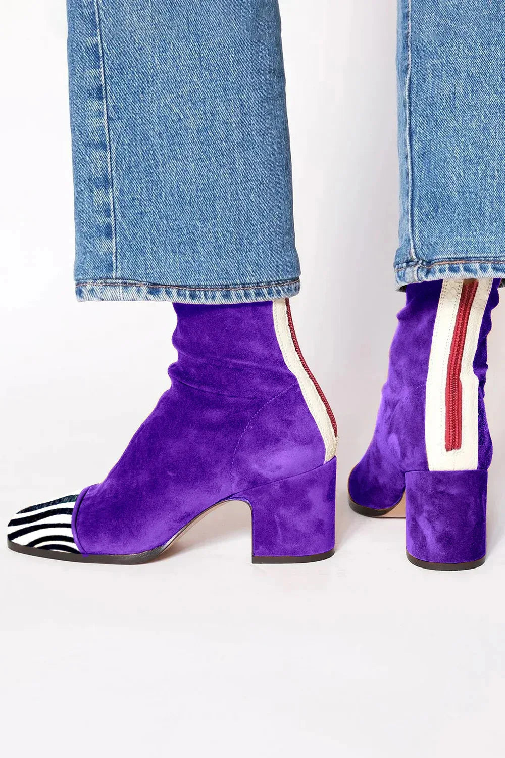 Scarlett | Women's Square Toe Heeled Boots