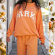 Cora | Women's Gray Printed Sweater