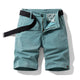 Men's Checkered Belt Short