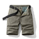 Men's Checkered Belt Short