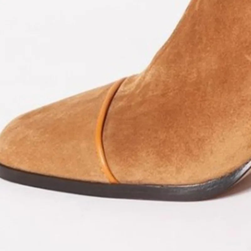 Scarlett | Women's Square Toe Heeled Boots