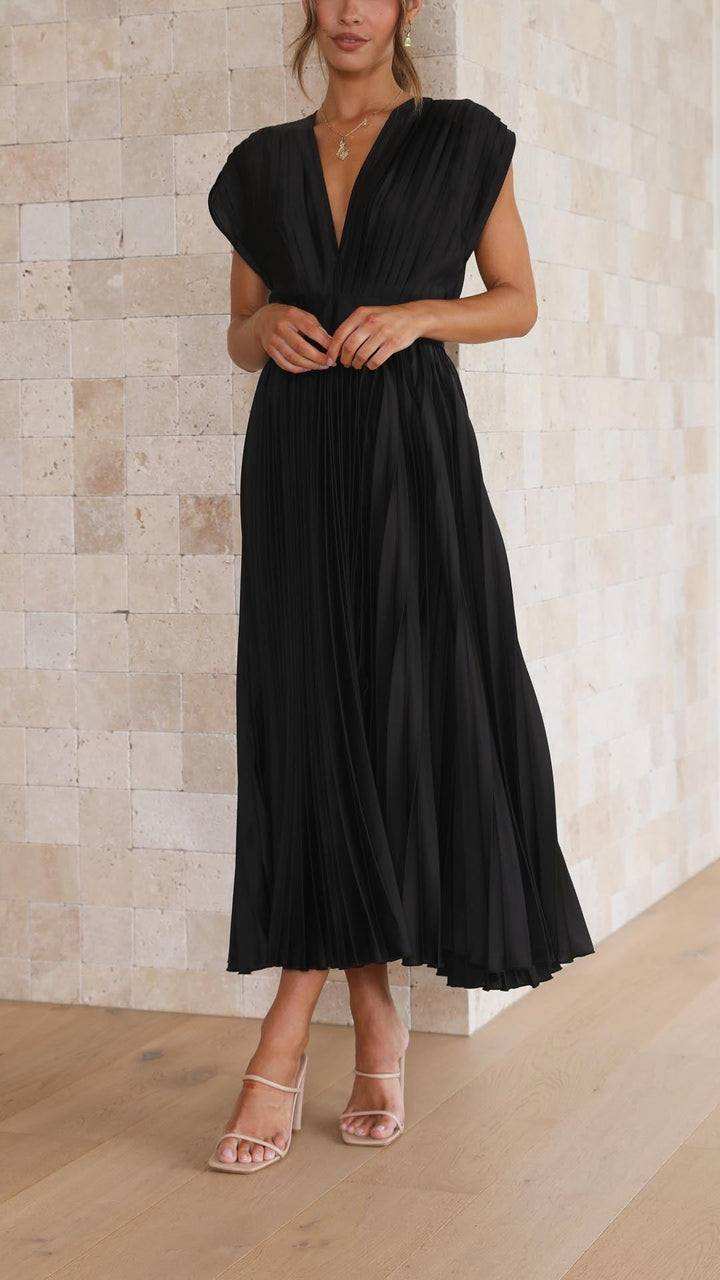 Maria | Maria Pleated Maxi Dress