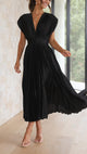 Maria | Maria Pleated Maxi Dress