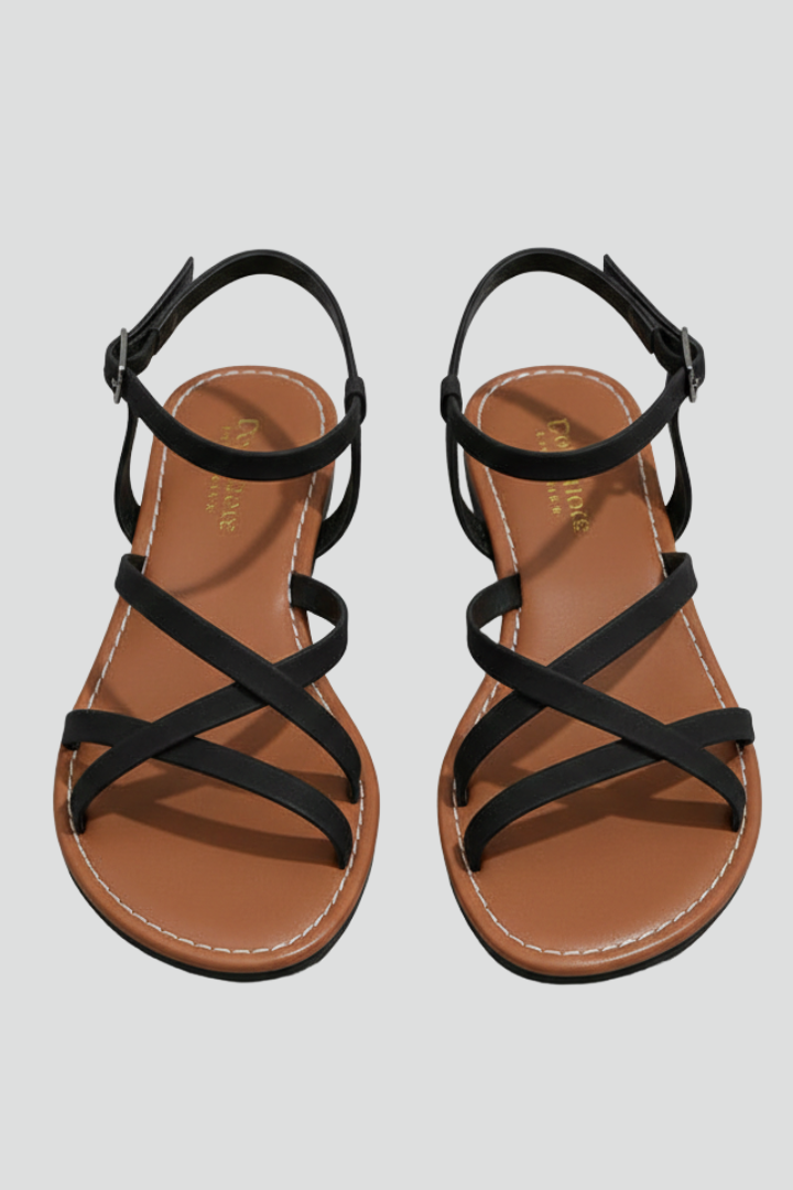 Women's Flat Sandals with Open Toes