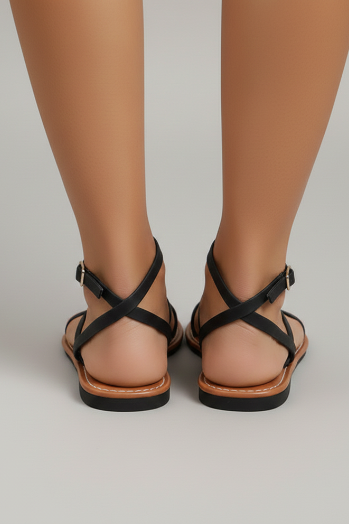Women's Flat Sandals with Open Toes