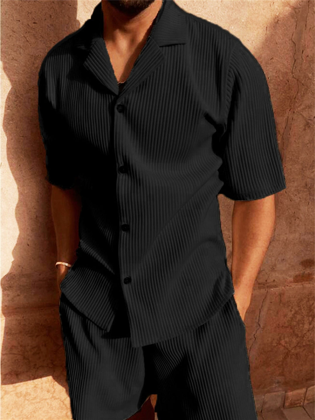 Men's SUMMER SHIRT AND SHORTS SET