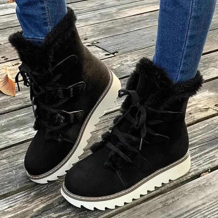 ArcticBloom | Women's Plush-Lined Winter Boots