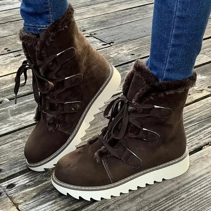 ArcticBloom | Women's Plush-Lined Winter Boots
